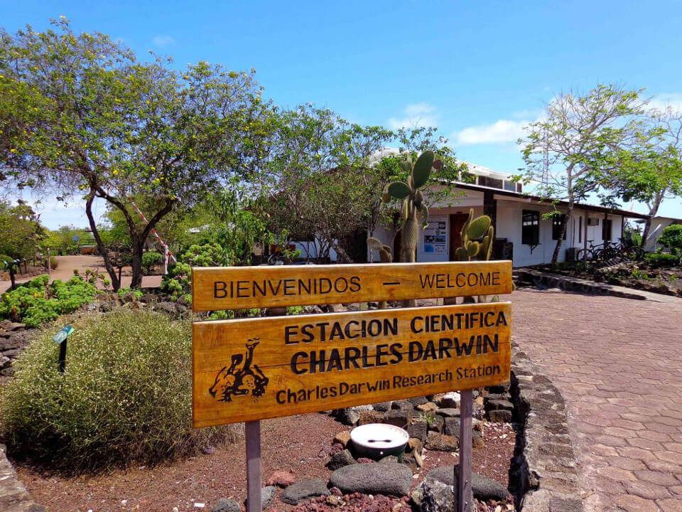 Charles Darwin Research Station In Galapagos Islands