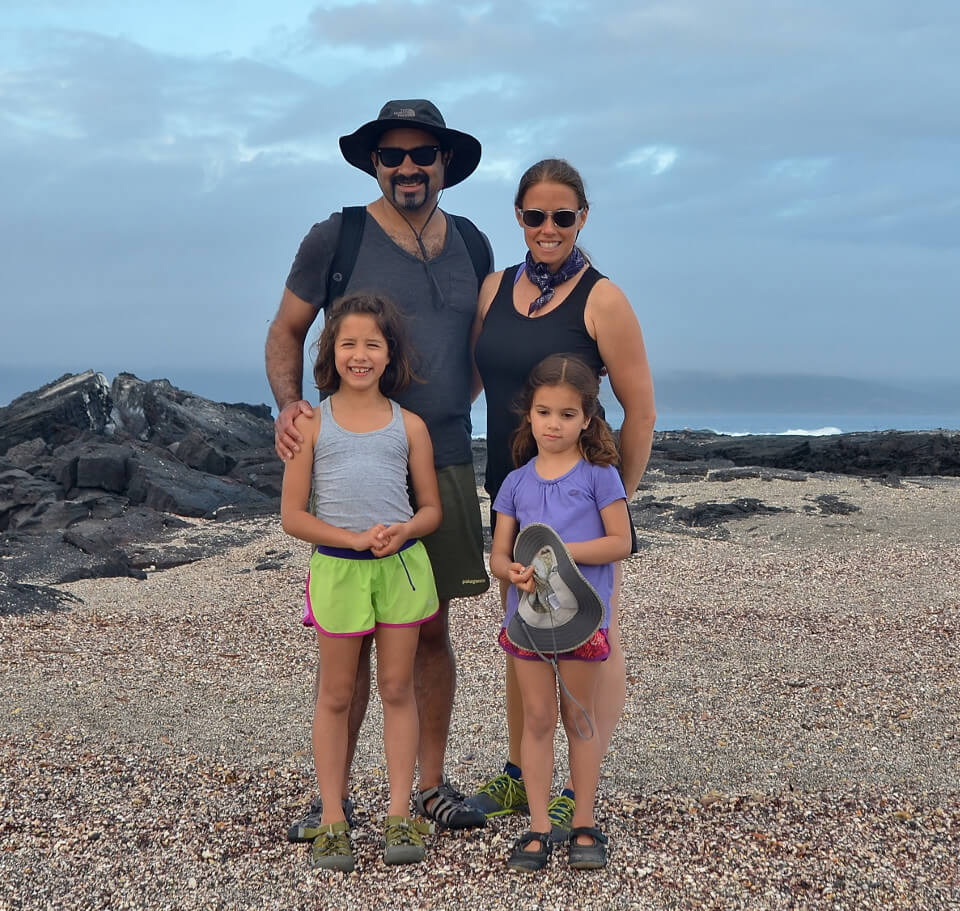 Family Vacation In The Galapagos Islands. 