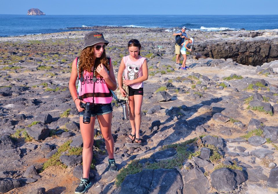 Kids Activities Hiking In Galapagos