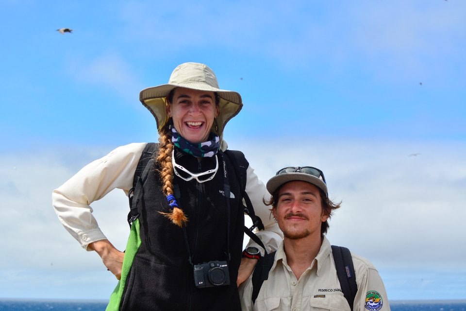 Our Naturalist Guides During An Excursion In Galapagos.