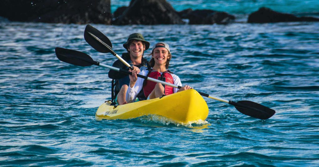 Actividades en Galápagos: Kayak