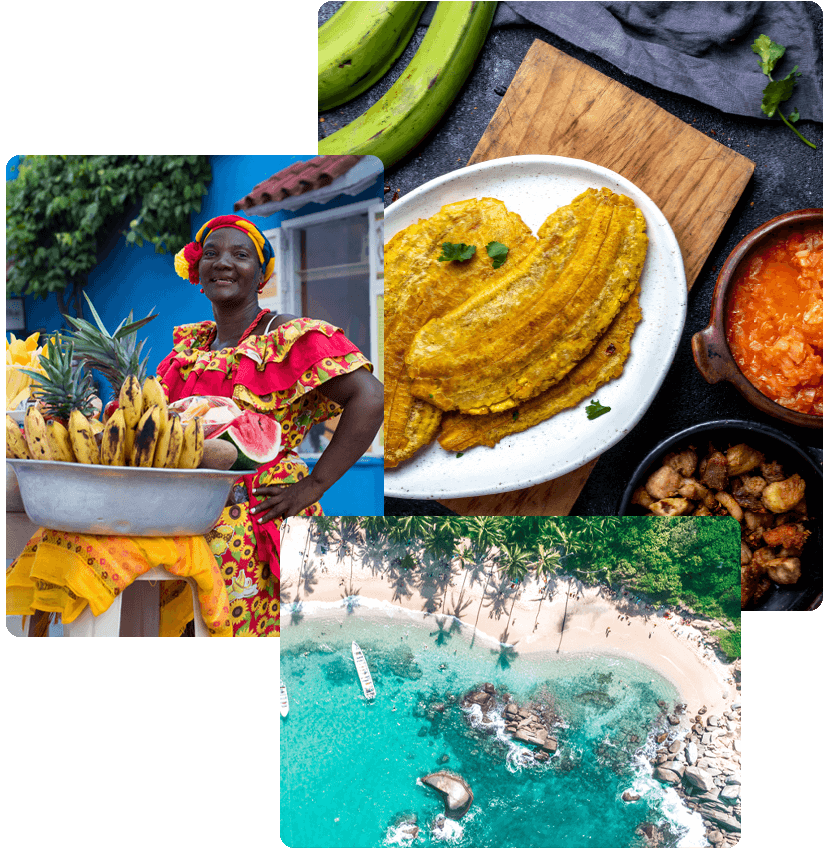 La Gastronomía, Cultura y Paisajes de Colombia