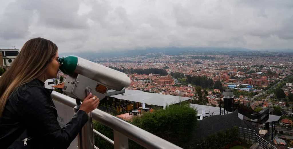 Panoramic view of Cuenca from the Turi scenic lookout