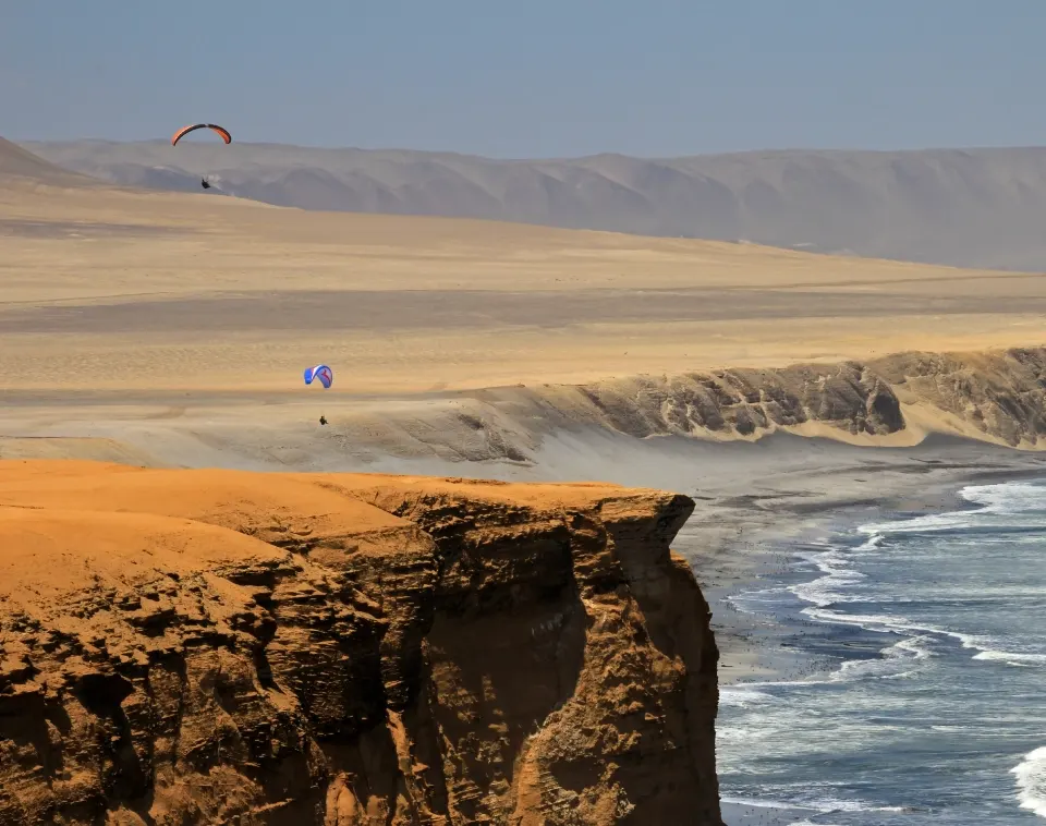 Peru Ica Paragliding Paracas