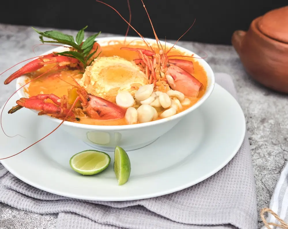 Peru, Arequipa Food Chupe De Camarones