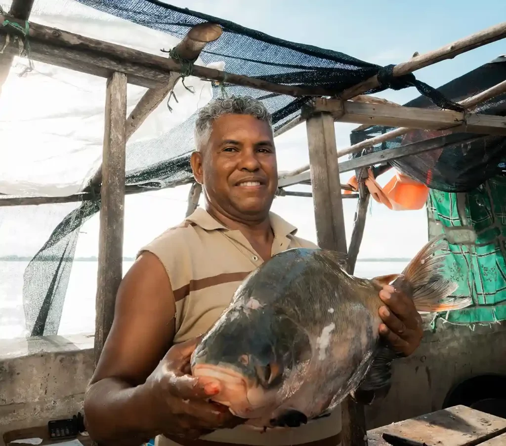 Fisherman Calamar Fish Market