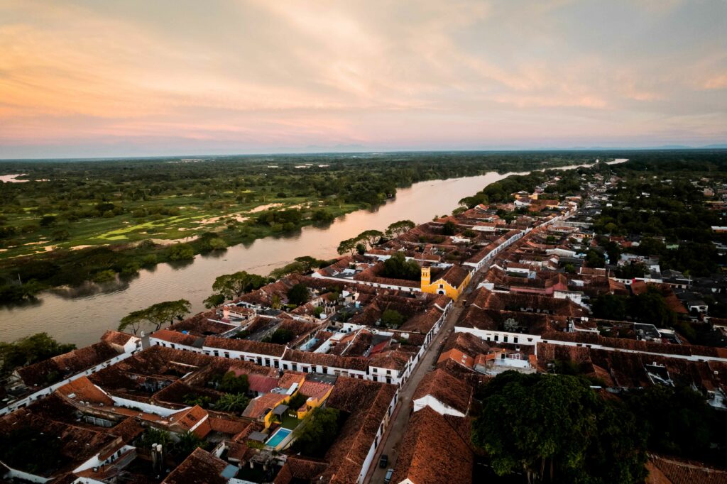 Magdalena River In Colombia