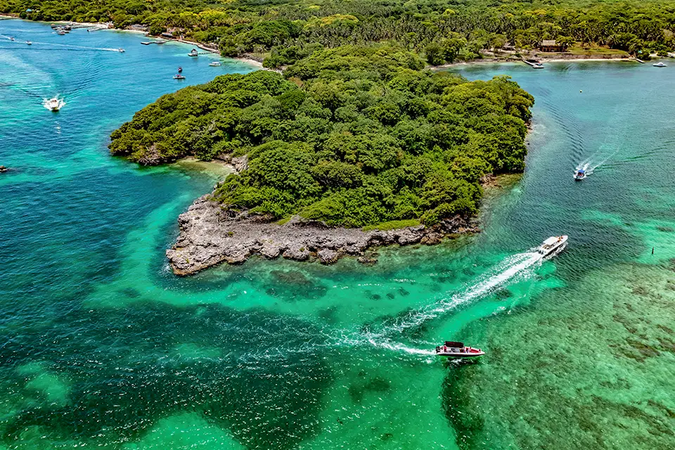 When Visiting Cartagena, Take A Boat Tour To The Rosario Islands. When Visiting Cartagena, Take A Boat Tour To The Rosario Islands.