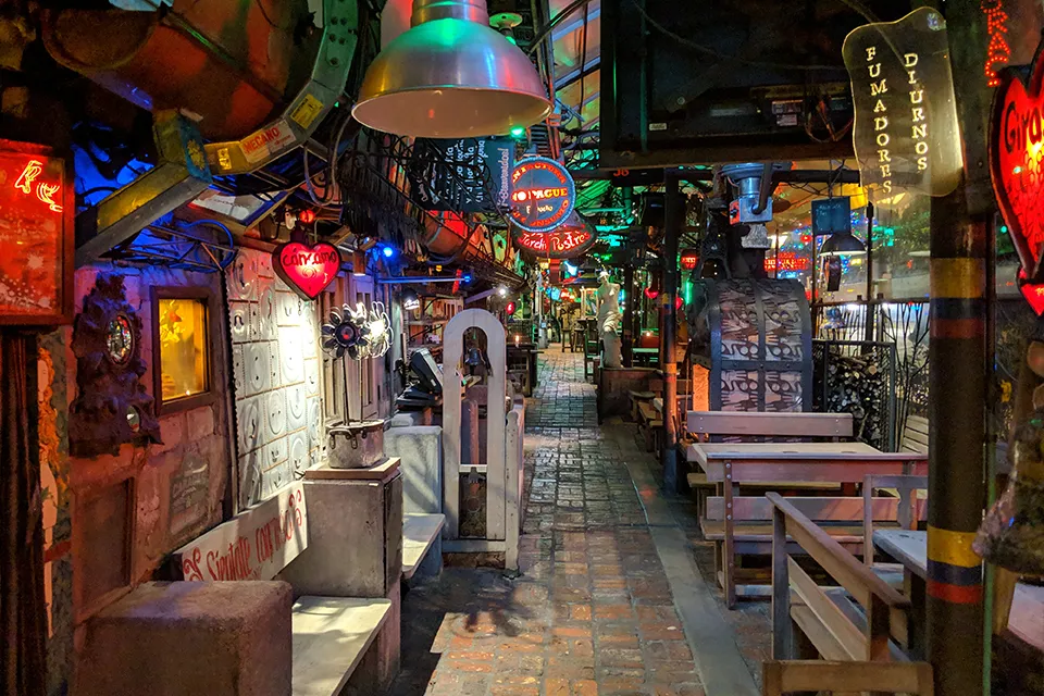Vibrant Interior Of Andrés Carne De Res Vibrant Interior Of Andrés Carne De Res