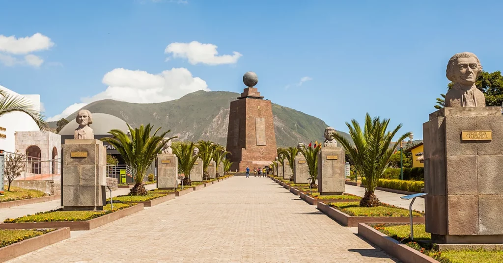 Mitad del Mundo, a must-visit landmark in Ecuador.
