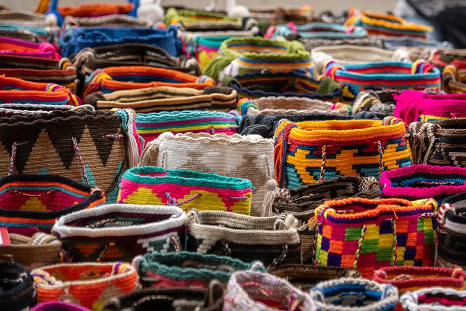 Handmade Crafts At Usaquen Market Handmade Crafts At Usaquen Market