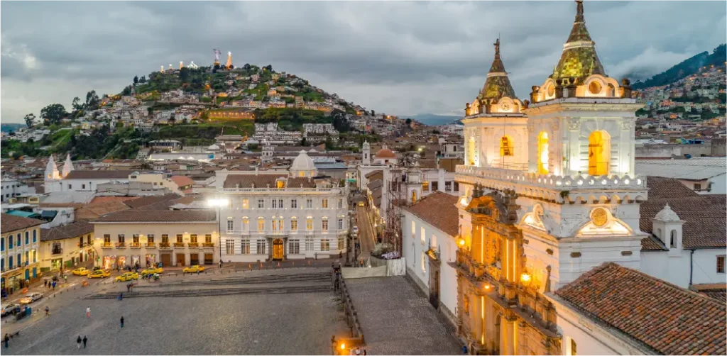 Plaza San Francisco, Quito Ecuador Plaza San Francisco, Quito Ecuador