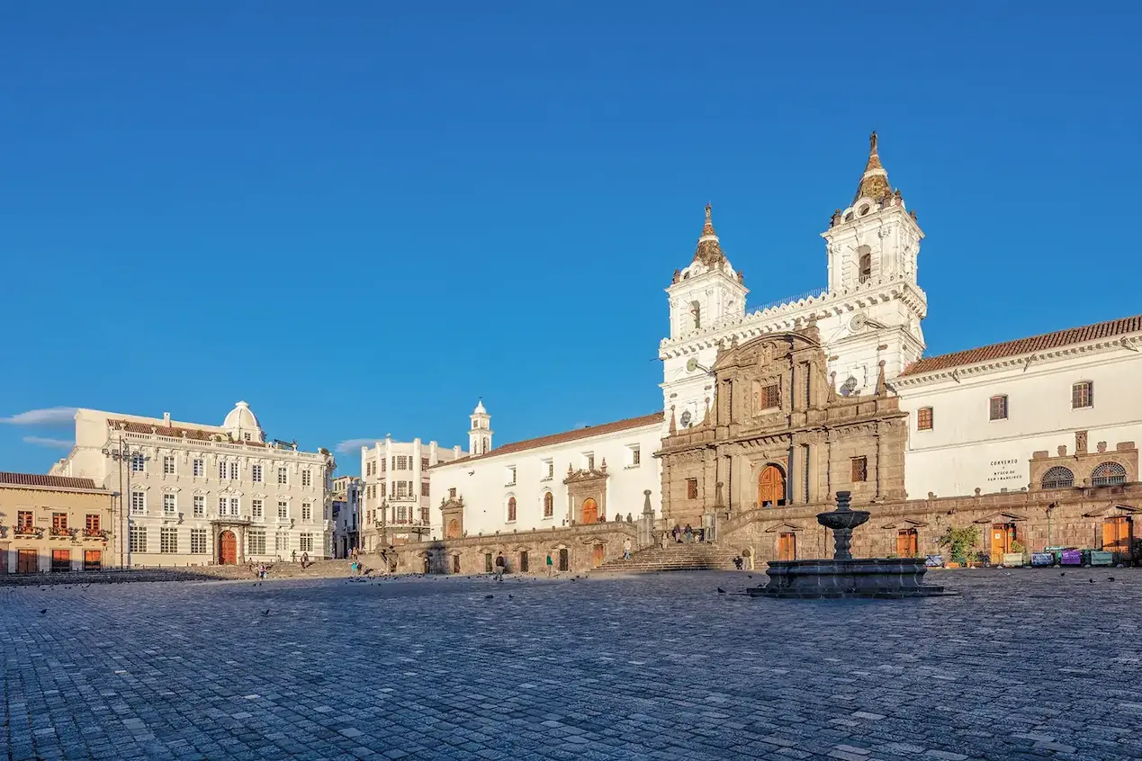 Plaza San Francisco in Ecuador is a historic and cultural gem, renowned for its stunning colonial architecture and vibrant atmosphere.