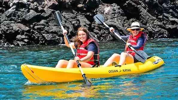 Kayaking Fernandina Island, Galápagos